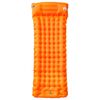 vidaXL Self Inflating Camping Mattress with Pillow 1-Person Orange