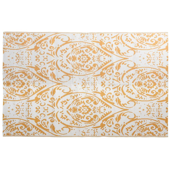 vidaXL Outdoor Carpet ARAKIL Orange and White 190x290 cm PP
