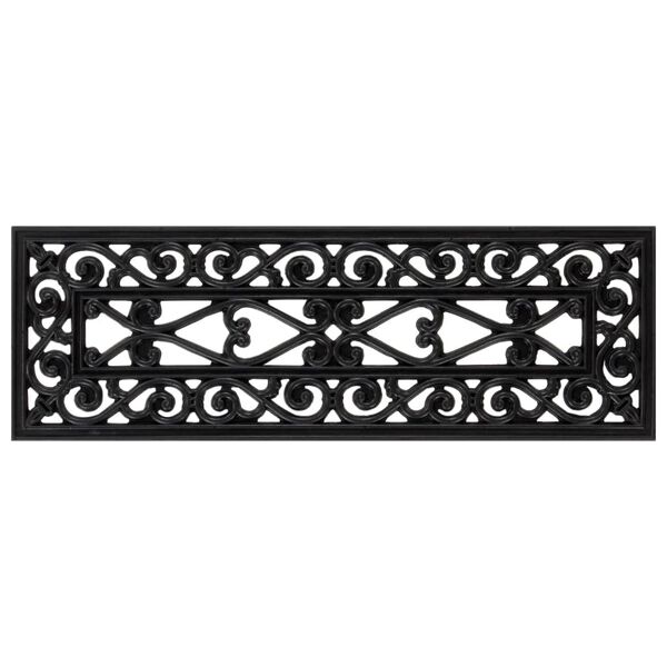 vidaXL Stair Treads 5 pcs 25x75 cm Rubber