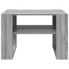 vidaXL Coffee Table Grey Sonoma 66 x 53 x 45 cm Engineered Wood