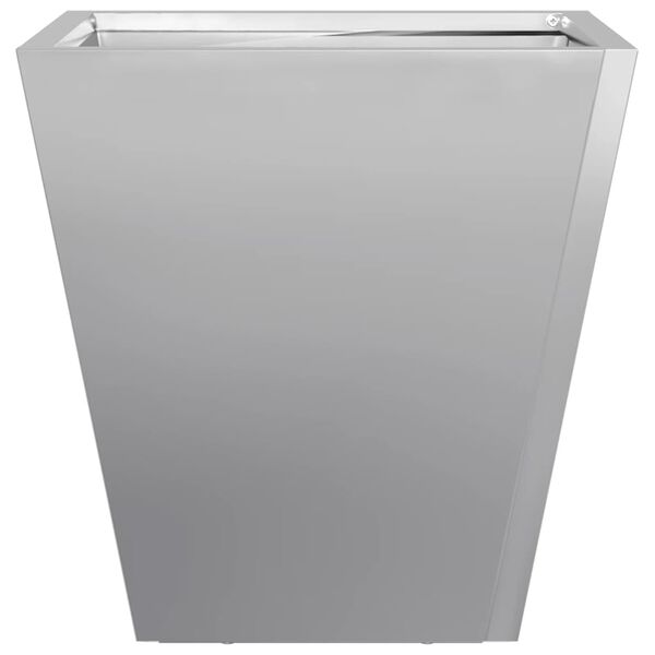 vidaXL Garden Planter 30x30x30 cm Galvanised Steel