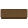 vidaXL Coffee Table Honey Brown 100x50x35 cm Solid Wood Pine