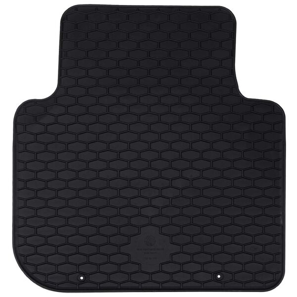 vidaXL Car Mat 4 pcs Black suitable for &Scaron;koda KODIAQ TDI 2024- Rubber