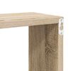 vidaXL Wall Cube Shelf 4 pcs Sonoma Oak 60x15x23 cm Engineered Wood