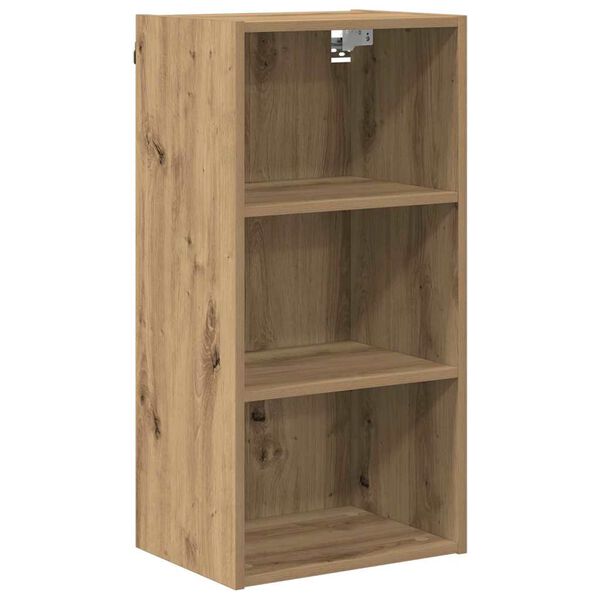 vidaXL Hanging Cabinet Artisan Oak 40 x 29.5 x 80 cm Engineered Wood