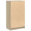 vidaXL Shoe Cabinet Sonoma Oak 59x35x100.5 cm Engineered Wood