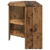 vidaXL Corner TV Cabinet Old Wood 102 x 40.5 x 45 cm Engineered Wood