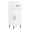 vidaXL Bathroom Storage Cainet HAARLEM High Gloss White