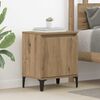 vidaXL Bedside Cabinet Artisan Oak 40 x 30 x 50 cm Engineered Wood