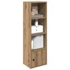 vidaXL Bookcase Artisan Oak 31x24x102 cm Engineered Wood