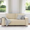 vidaXL Sofa Cream 180 x 78 x 84 cm Fabric