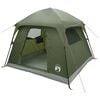 vidaXL Cabin Tent Olive Green 244 x 213 x 183 cm Polyester and Steel