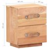 vidaXL Bedside Cabinet 40x30x50 cm Solid Reclaimed Wood