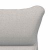 vidaXL Armchair Cloud Grey 69 x 74 x 93 cm Fabric