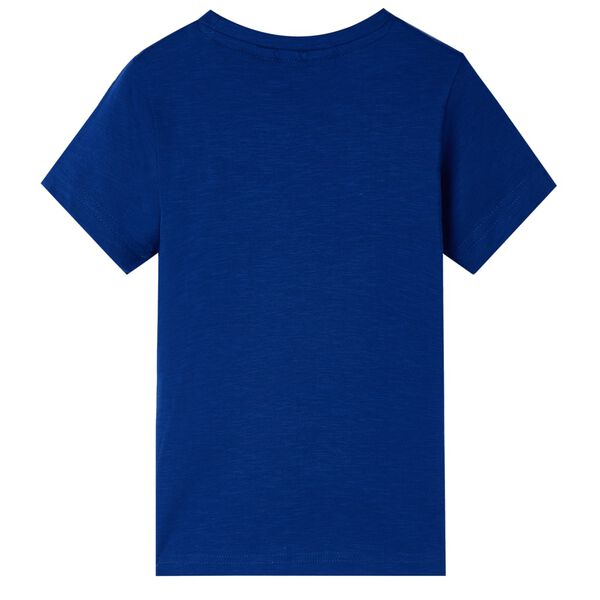 Kids' T-shirt with Short Sleeves Dark Blue 116
