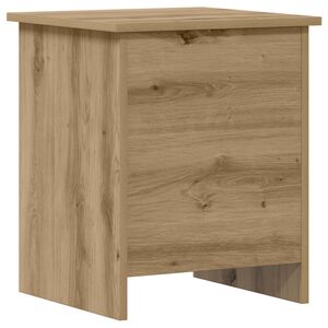 vidaXL Storage Chest Artisan Oak 40 x 40 x 50 cm Engineered Wood