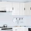 vidaXL Kitchen Wall Cabinet&nbsp;Porto High Gloss White Engineered Wood