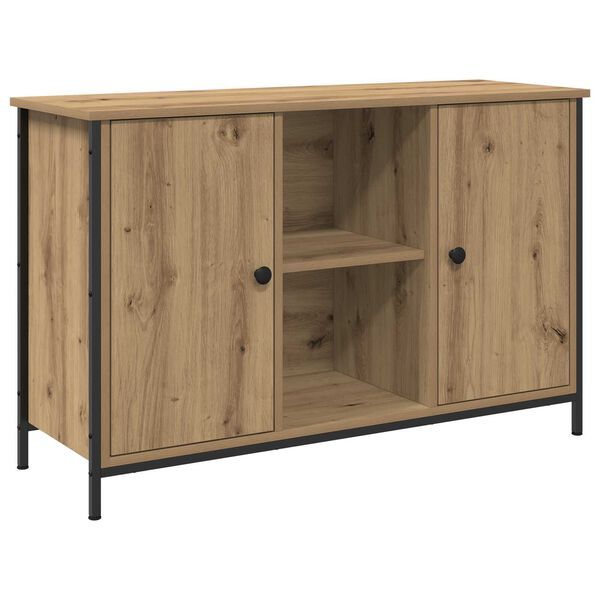 vidaXL TV Cabinet Set Artisan Oak 101 x 35 x 65 cm Engineered Wood