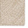 vidaXL Area Rugs Square Natural and White 240 x 240 cm Jute