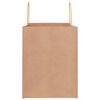 vidaXL Paper Bags 250 pcs with Handles Brown 32x22x28 cm