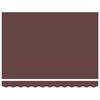 vidaXL Awning Replacement Fabric Brown 330 x 195 cm Polyester