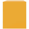 vidaXL TV Cabinets 2 pcs Mustard Yellow 67x39x44 cm Steel