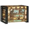 vidaXL Storage Box Brown and Black 60 x 40 x 41 cm Reclaimed Wood