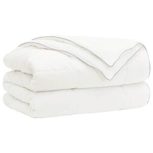 vidaXL Duvet 140x220 cm 4 Seasons 200+300 GSM Australian Wool White