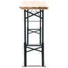 vidaXL Folding Beer Table 169x50x75/105 cm Pinewood