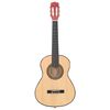 vidaXL Classical Guitar for Beginner and Kid 1/2 34 Basswood