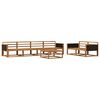 vidaXL Outdoor Sofa Set 7 pcs Natural Solid Acacia Wood