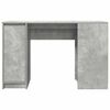 vidaXL Desk Concrete Grey 120x42x76 cm Engineered Wood