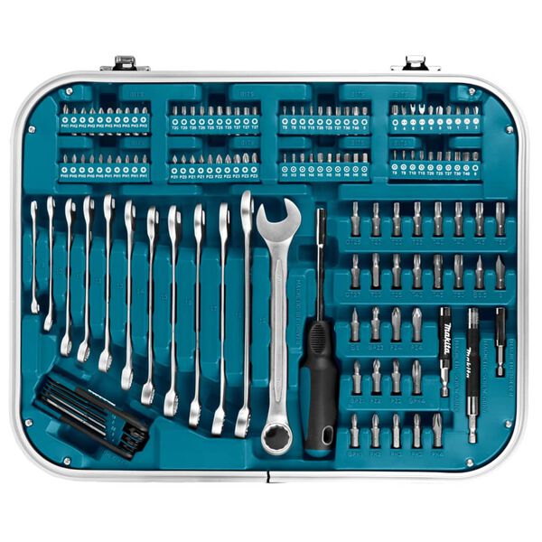 Makita 227 Piece Home Repair Tool Set Silver