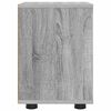 vidaXL Bedside Tables with Drawer 2 pcs Grey Sonoma 30.5 x 30 x 43 cm