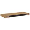 vidaXL Wall Shelf Wall-mounted Brown 60 x 23 x 4 cm Engineered Wood