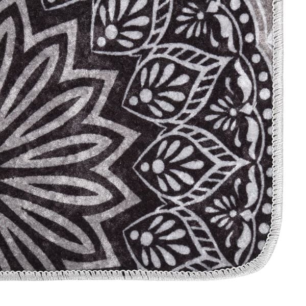 vidaXL Rug Washable 190x300 cm Multicolour Anti Slip