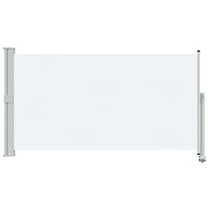 vidaXL Side Awning 160 x 300 cm 100% polyester iron steel Rectangular