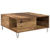 vidaXL Coffee Table Old Wood 80 x 80 x 36.5 cm Engineered Wood