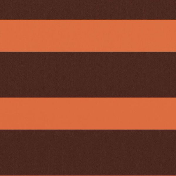 vidaXL Balcony Screen Orange and Brown 90x300 cm Oxford Fabric