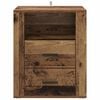 vidaXL Bedside Cabinet Old Wood 35 x 50 x 60 cm Engineered Wood