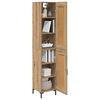 vidaXL Highboard Artisan Oak 34.5 x 34 x 180 cm Engineered Wood