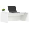 vidaXL Wall-Mounted Desk White 80 x 45 x 30 cm Engineered Wood
