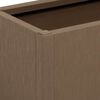 vidaXL Garden Flower Box Brown 80 x 36 x 35 cm PP