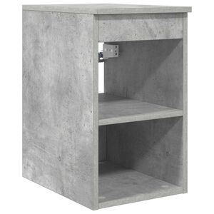 vidaXL Bathroom Cabinet In-between Concrete Grey 30 x 35 x 50 cm