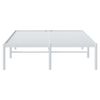 vidaXL Metal Bed Frame without Mattress White 120x190cm