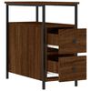 vidaXL Bedside Cabinets 2 pcs Brown Oak 30x60x60 cm Engineered Wood