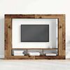 vidaXL TV Cabinet Old wood 152 x 22 x 113 cm Engineered wood