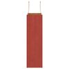 vidaXL Paper Bags 250 pcs with Handles Red 21x11x36 cm