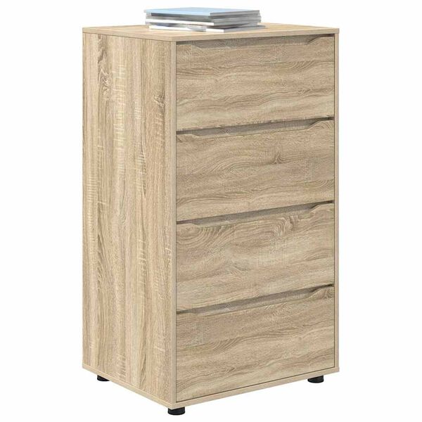 vidaXL Storage Cabinets 2 pcs Sonoma Oak 60 x 48 x 105 cm