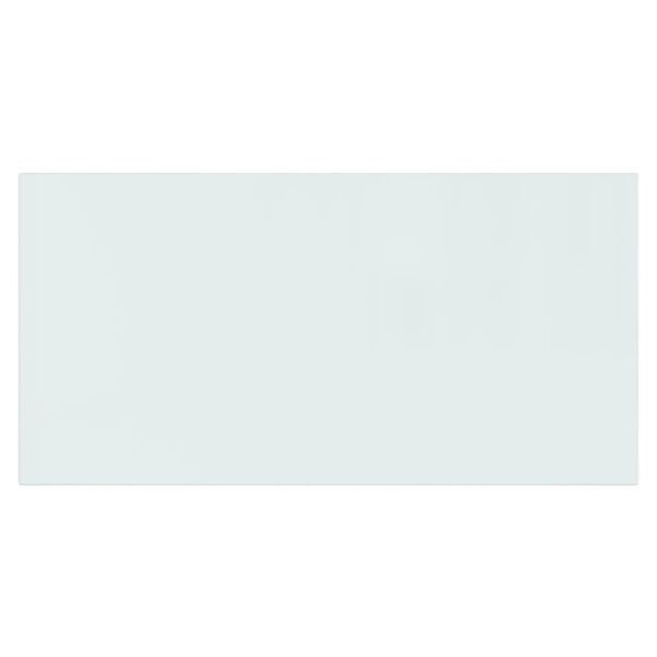 vidaXL Fireplace Glass Plate Rectangular 100x50 cm